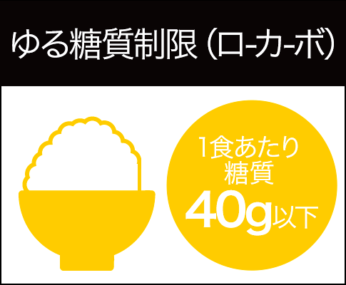 ゆる糖質制限（ローカーボ）のリンクバナー