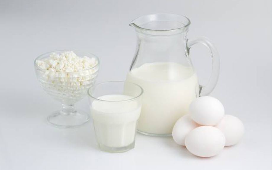 牛乳と卵のイメージ画像